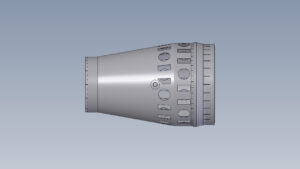 2022-11 Front flame tube for a CNCG burner